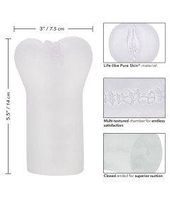 CALEX BOUNDLESS VULVA MASTURBADOR - TRANSPARENTE