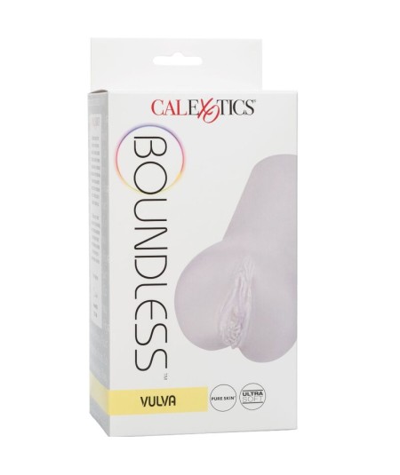 CALEX BOUNDLESS VULVA MASTURBADOR - TRANSPARENTE