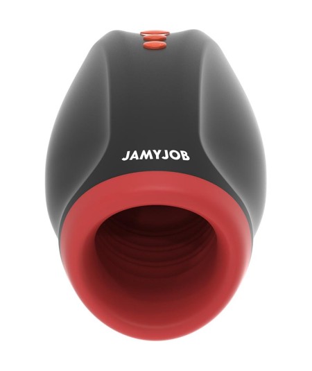 JAMYJOB NOVAX MASTURBADOR CON VIBRACION Y COMPRESIÓN