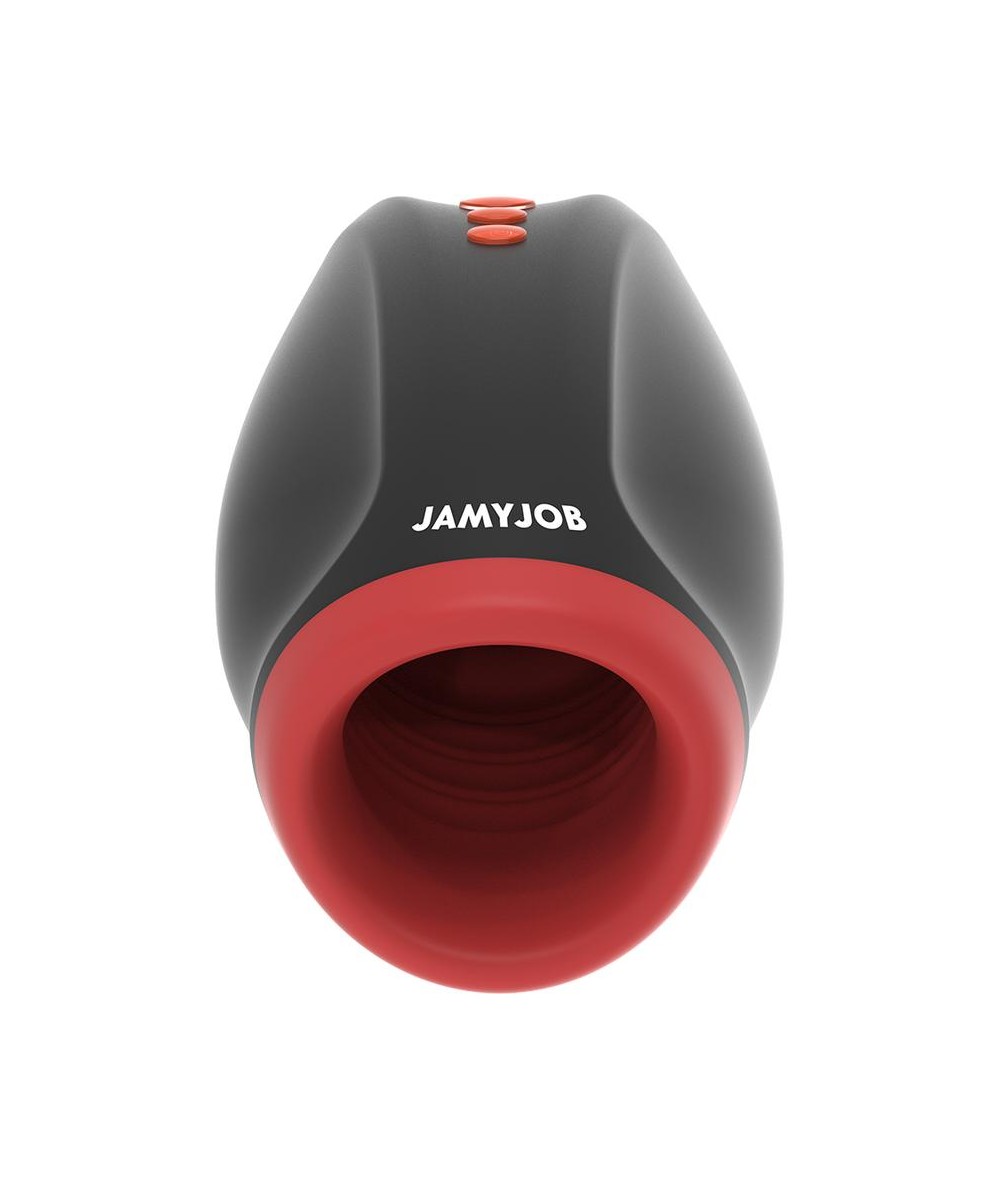 JAMYJOB NOVAX MASTURBADOR CON VIBRACION Y COMPRESIÓN