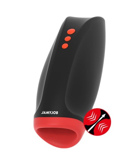 JAMYJOB NOVAX MASTURBADOR CON VIBRACION Y COMPRESIÓN