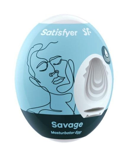 SATISFYER SAVAGE HUEVO MASTURBADOR