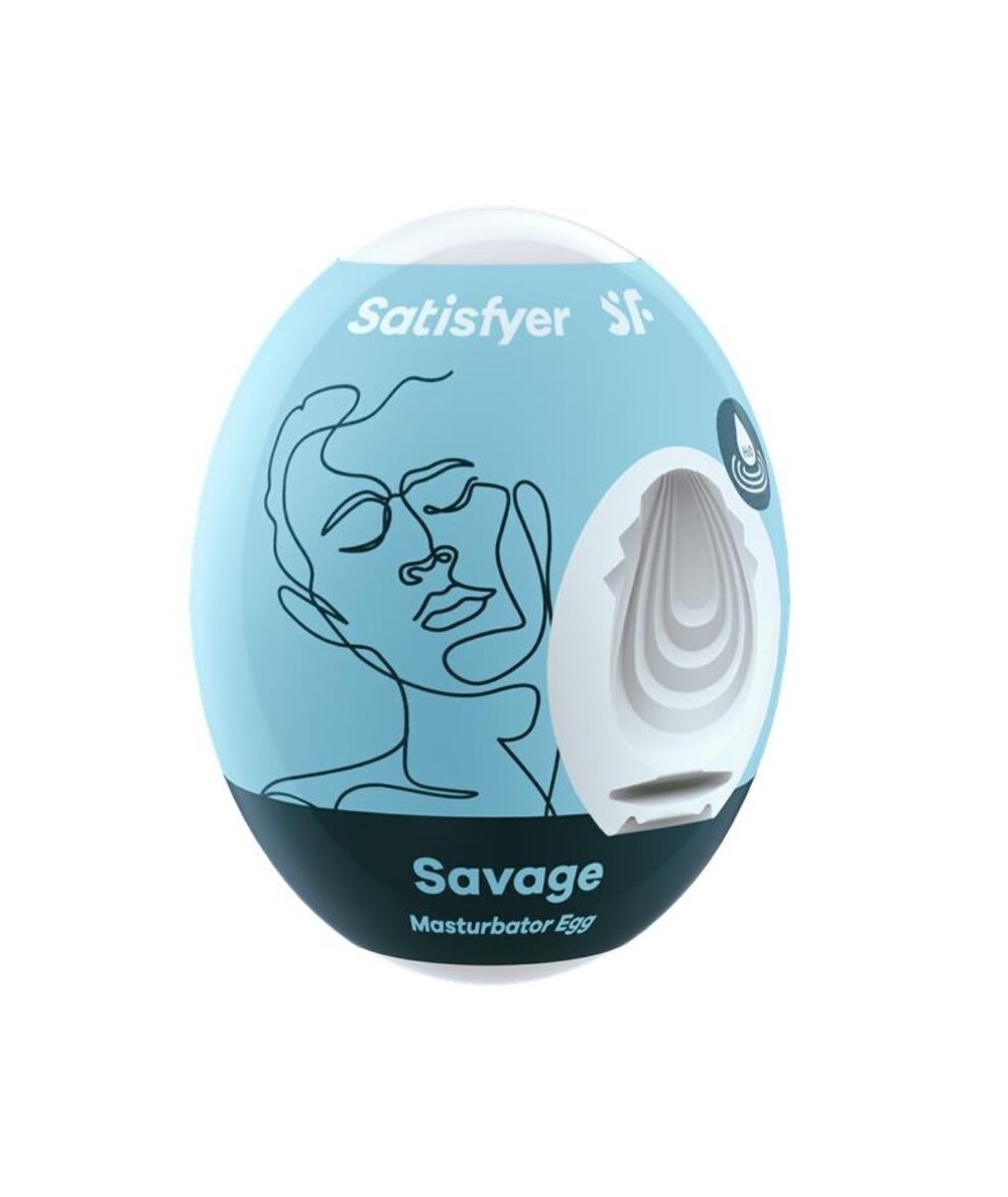 SATISFYER SAVAGE HUEVO MASTURBADOR