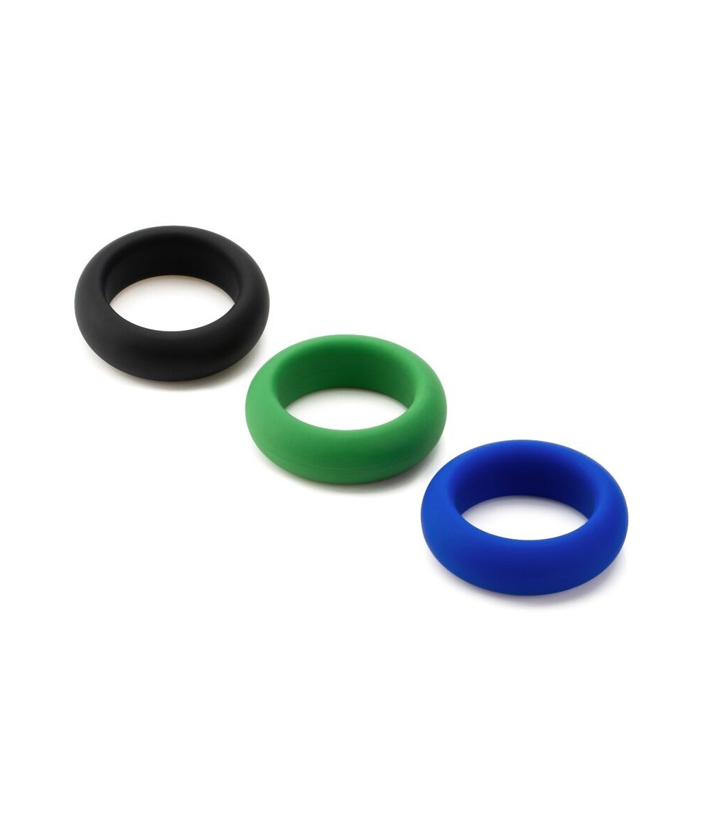 JE JOUE SILICONE SET ANILLOS PENE DE SILICONA