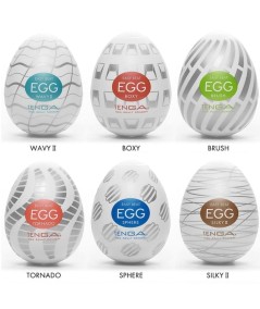 TENGA EASY BEAT PACK 6 HUEVOS MASTURBADORES