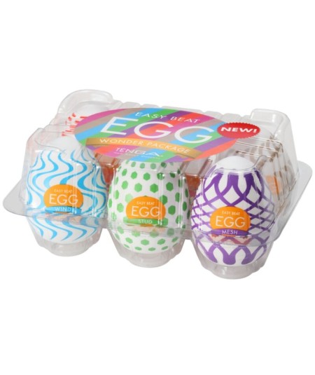 TENGA WONDER PACK 6 HUEVOS MASTURBADORES