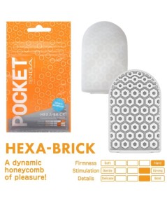 TENGA HEXA BRICK MASTURBADOR POCKET