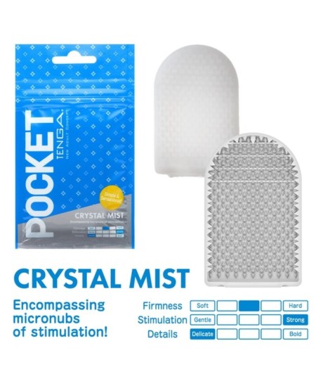 TENGA CRYSTAL MIST MASTURBADOR POCKET