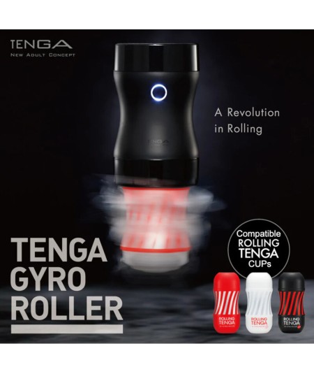 ROLLING TENGA GYRO ROLLER CUP MASTURBADOR