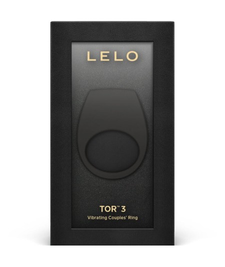 LELO - TOR 3 ANILLO VIBRADOR NEGRO