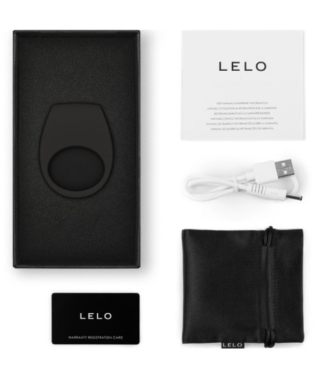 LELO - TOR 3 ANILLO VIBRADOR NEGRO