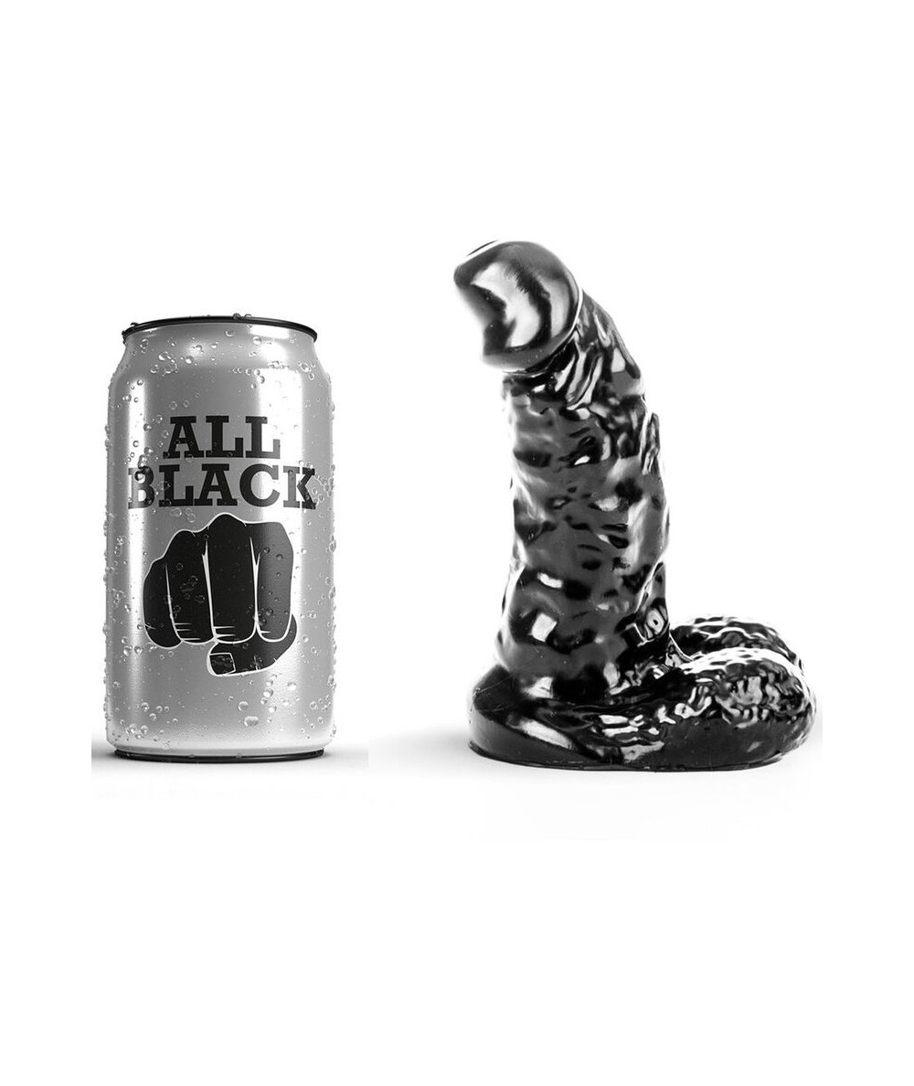 ALL BLACK - DILDO 13 CM