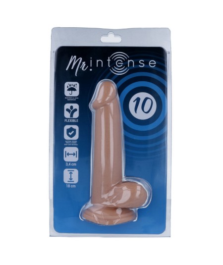 MR INTENSE - 10 PENE REALISTICO 18 -O- 3.4CM