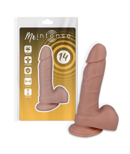 MR INTENSE - 14 PENE REALISTICO 18.5 -O- 3.8CM