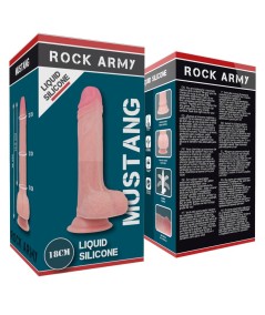 ROCKARMY - LIQUID SILICONE DILDO PREMIUM MUSTANG 18CM