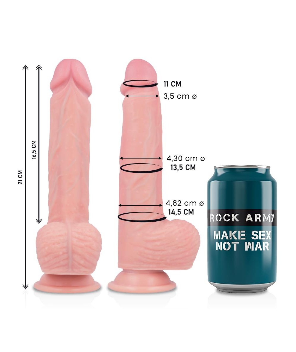 ROCKARMY - LIQUID SILICONE DILDO PREMIUM SPITFIRE 21CM