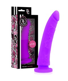 DELTA CLUB TOYS DILDO LILA SILICONA MEDICA 17 X 3 CM