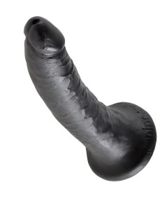 KING COCK 7" PENE NEGRO 17.8 CM