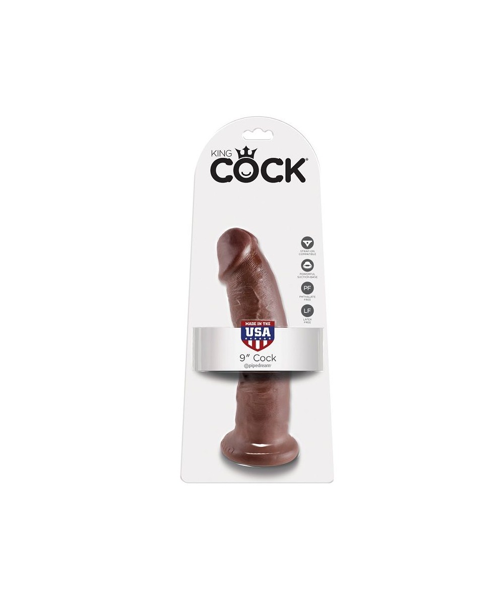 KING COCK 9" PENE MARRON 22.9 CM