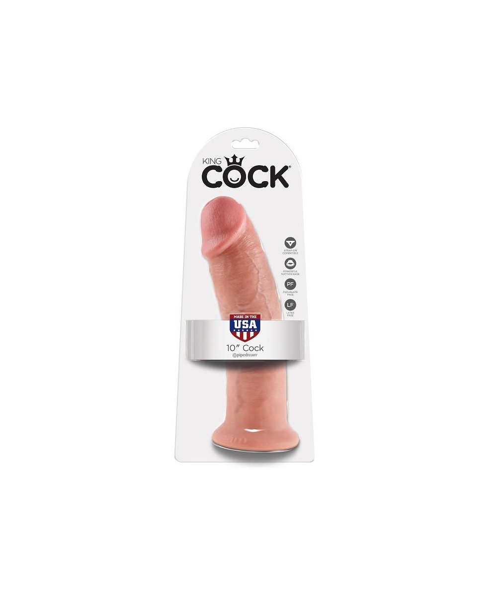 KING COCK 10" PENE NATURAL 25.4 CM