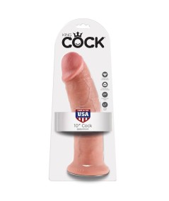 KING COCK 10" PENE NATURAL 25.4 CM