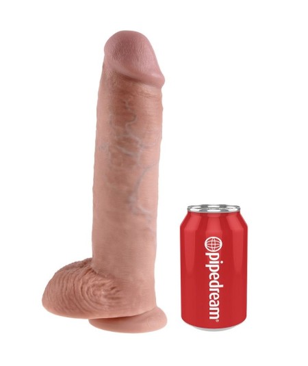 KING COCK 11" PENE REALISTICO NATURAL 28 CM