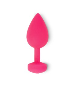 FUNTOYS GPLUG ANAL VIBRADOR RECARGABLE PEQUEÑO ROSA NEON 3CM