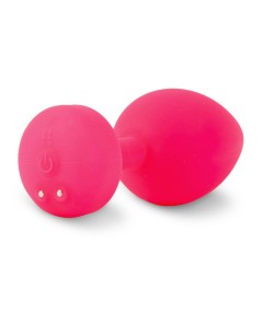 FUNTOYS GPLUG ANAL VIBRADOR RECARGABLE PEQUEÑO ROSA NEON 3CM