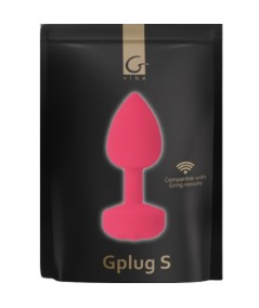 FUNTOYS GPLUG ANAL VIBRADOR RECARGABLE PEQUEÑO ROSA NEON 3CM