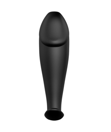 PRETTY LOVE PLUG ANAL SILICONA FORMA PENE Y 12 MODOS VIBRACION - NEGRO