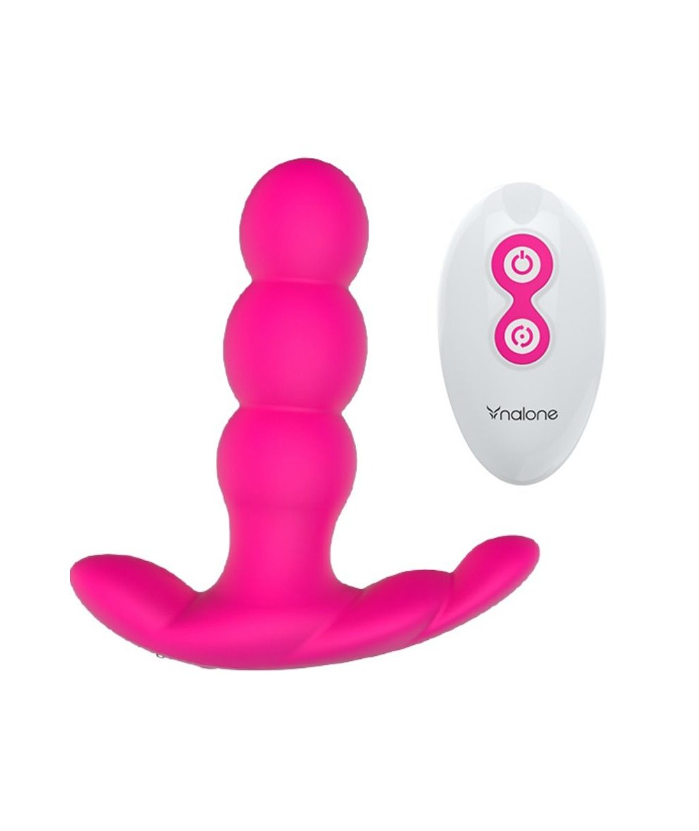 NALONE PEARL VIBRADOR ANAL CONTROL REMOTO NEGRO