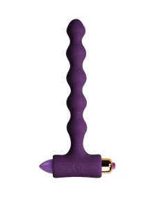 PLUG ANAL CON VIBRACIÓN Y ONDULACIONES PETITE SENSATIONS PEARLS