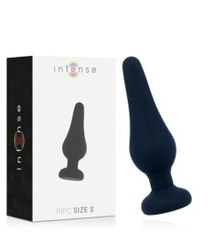 INTENSE ANAL PLUG PIPO S SILICONE NEGRO 9.8 CM