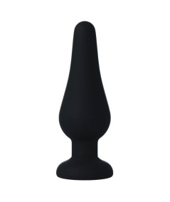 INTENSE ANAL PLUG PIPO M SILICONE NEGRO 11 CM