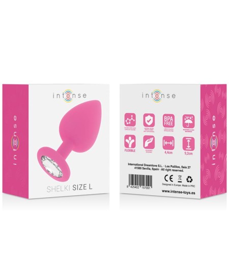 INTENSE SHELKI L PLUG ANAL FUCHSIA