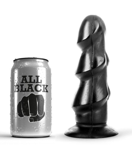 ALL BLACK - DILDO 17 CM