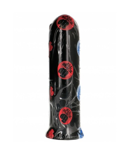 ALL BLACK - DILDO NEGRO 19 CM