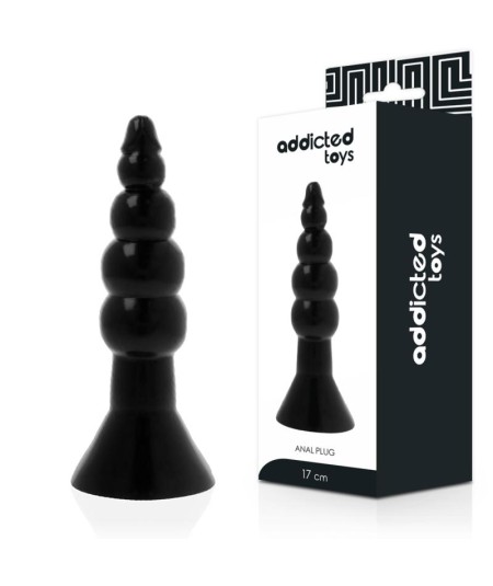 ADDICTED TOYS - ANAL PLUG 17CM NEGRO