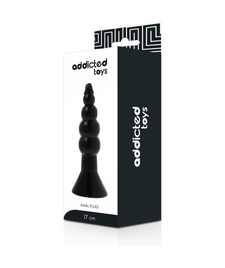 ADDICTED TOYS - ANAL PLUG 17CM NEGRO