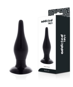 ADDICTED TOYS - ANAL PLUG 14.5CM NEGRO