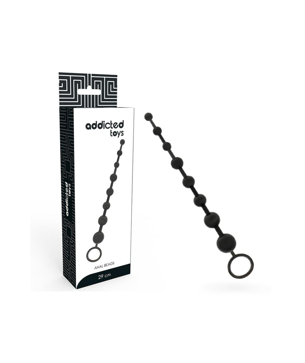 ADDICTED TOYS ANAL BEADS 29CM NEGRO