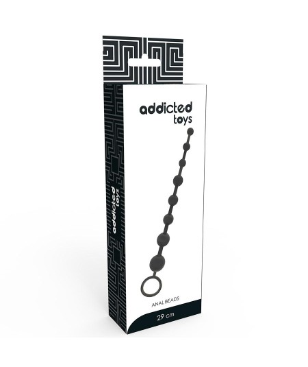 ADDICTED TOYS ANAL BEADS 29CM NEGRO