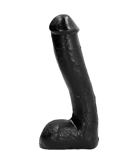 ALL BLACK - PENE REALÍSTICO ANAL 23 CM