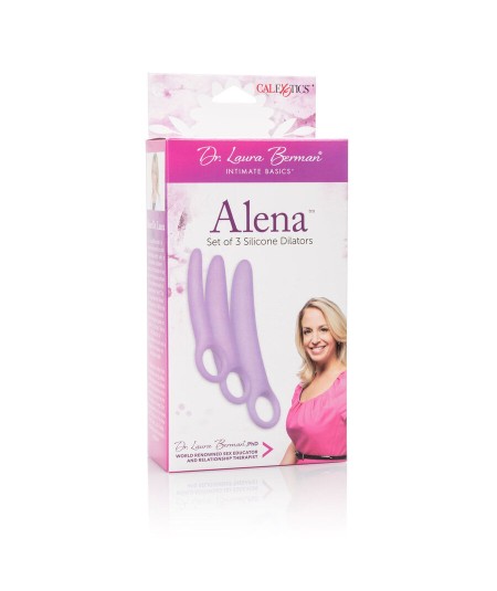 DR LAURA BERMAN ALENA SET DE 3 DILATADOR VAGINAL SILICONA