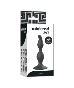 ADDICTED TOYS ANAL SEXUAL PLUG 12CM NEGRO