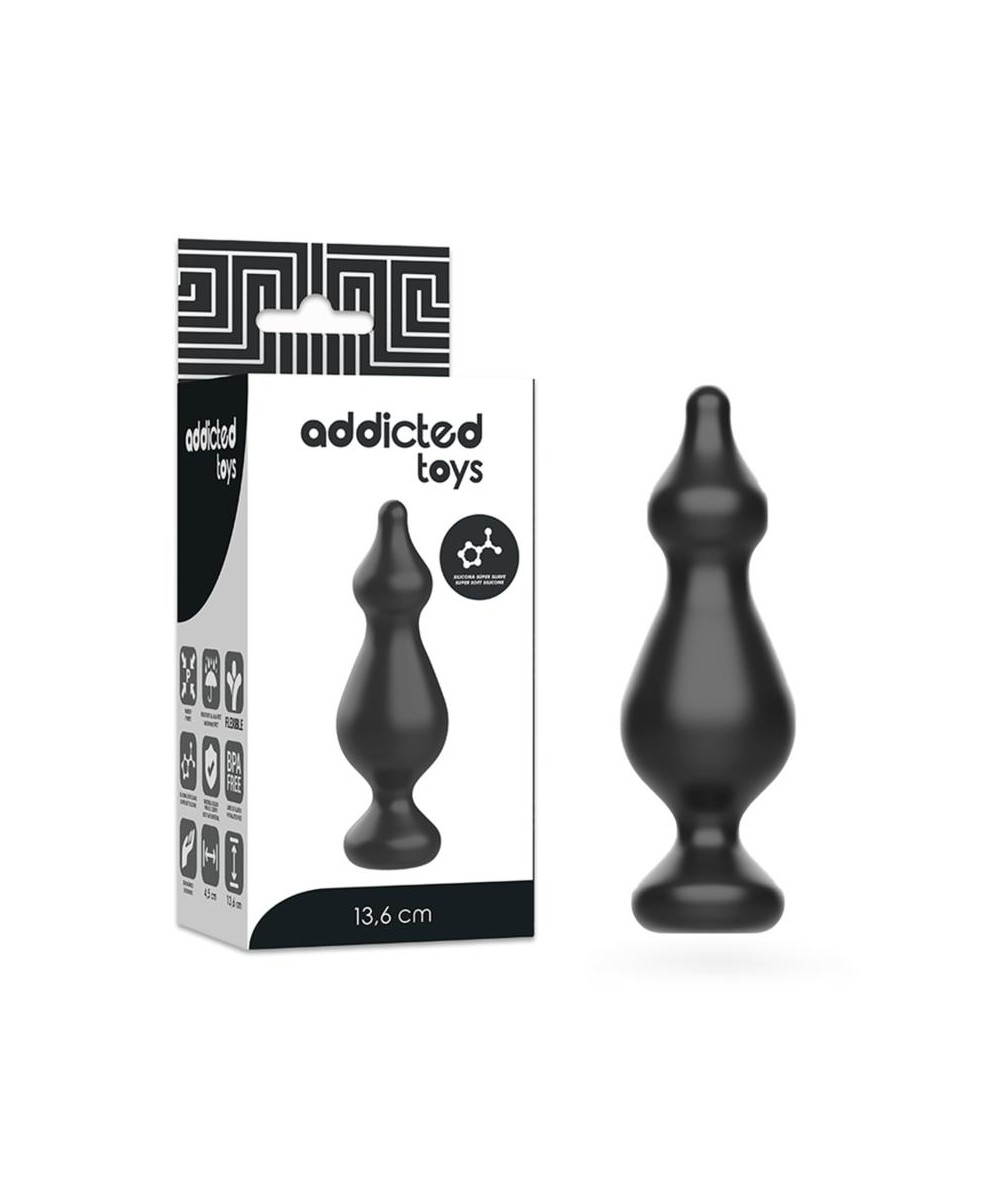 ADDICTED TOYS ANAL SEXUAL PLUG 13.6CM NEGRO