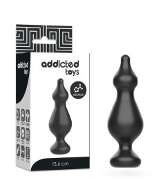 ADDICTED TOYS ANAL SEXUAL PLUG 13.6CM NEGRO