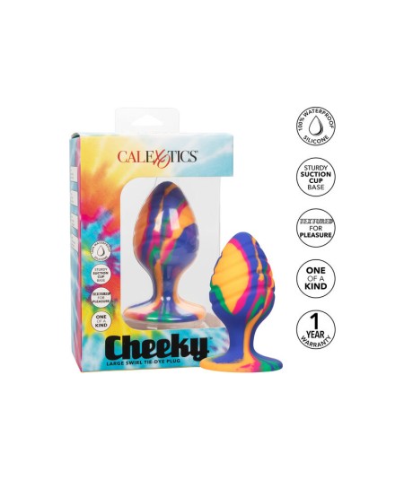 CALEX CHEEKY LARGUE SWIRL PLUG ANAL