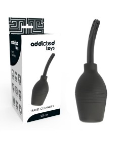 ADDICTED TOYS SQUEEZE PERA LIMPIEZA ANAL NEGRO