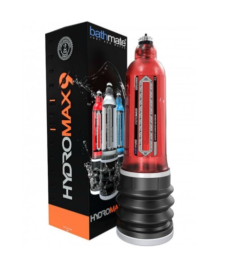 BATHMATE HYDROMAX 9 BOMBA AUMENTO PENE ROJO